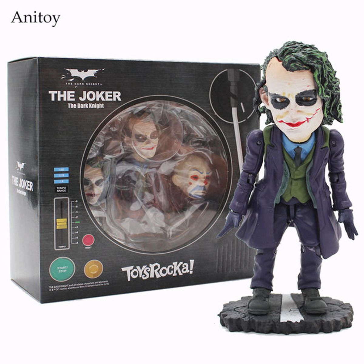 Action Figures Figura EstÁtua Joker Coringa Arlequina - DC Batman - #