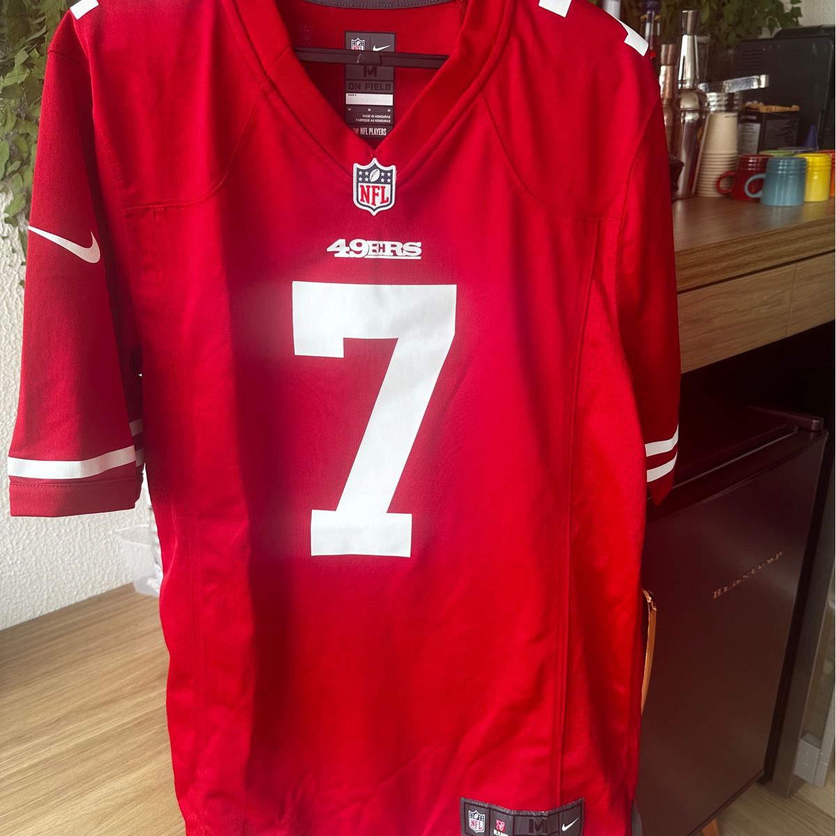 NFL 49ERS KAEPERNICKキャパニック ジャージ ユニフォーム M NFL 49ers C.Kaepernick キャパニック 7 ジャージ M NFL Players Nike