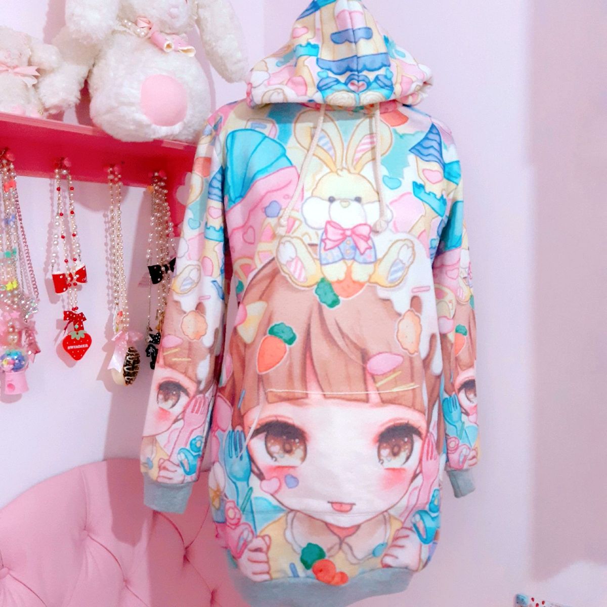 blusa de frio kawaii