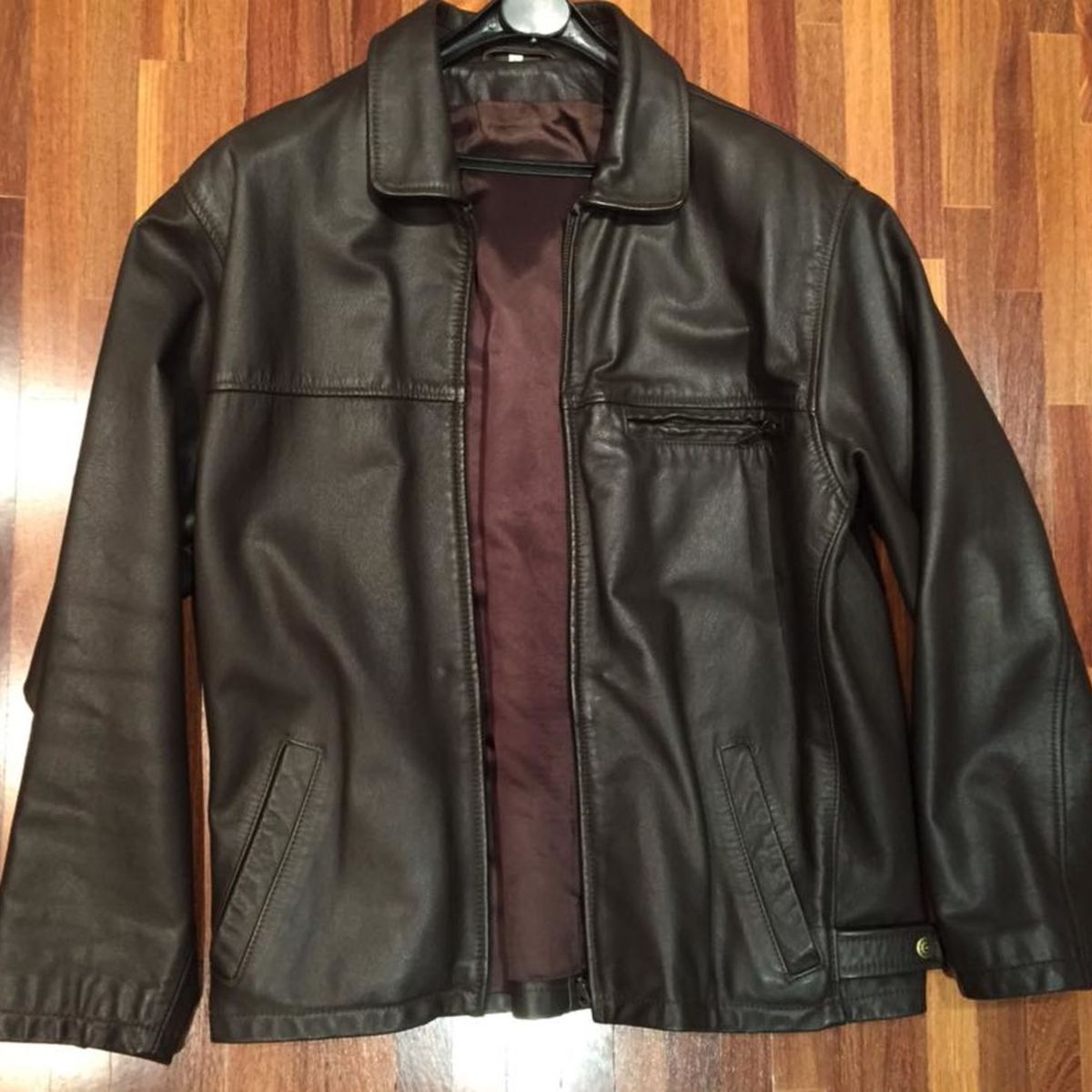 jaqueta de couro buckman