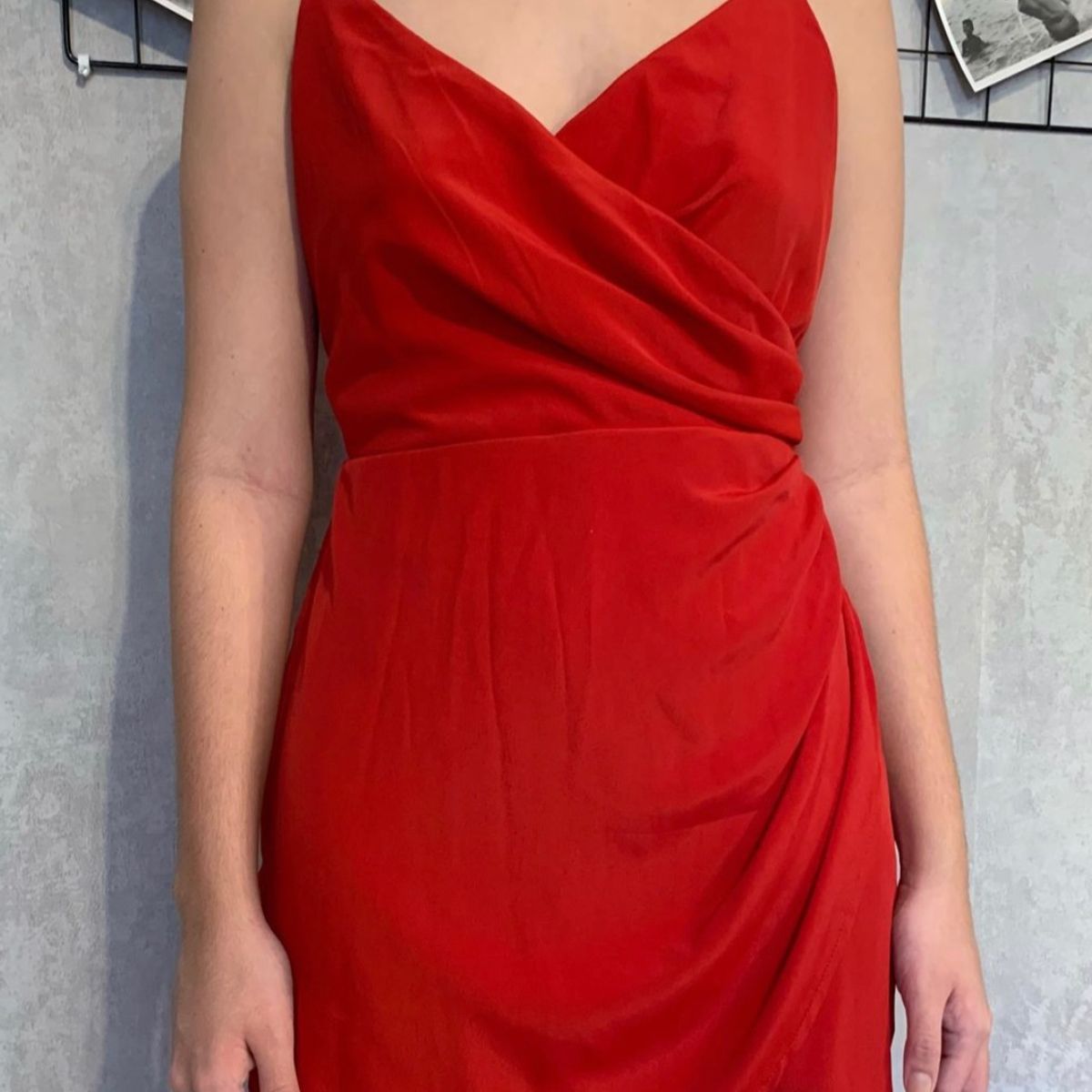 Vestido deals vermelho renner