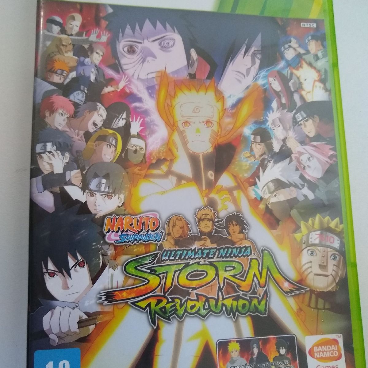 Naruto Rise Of A Ninja Xbox 360 Midia Fisica Usada Original