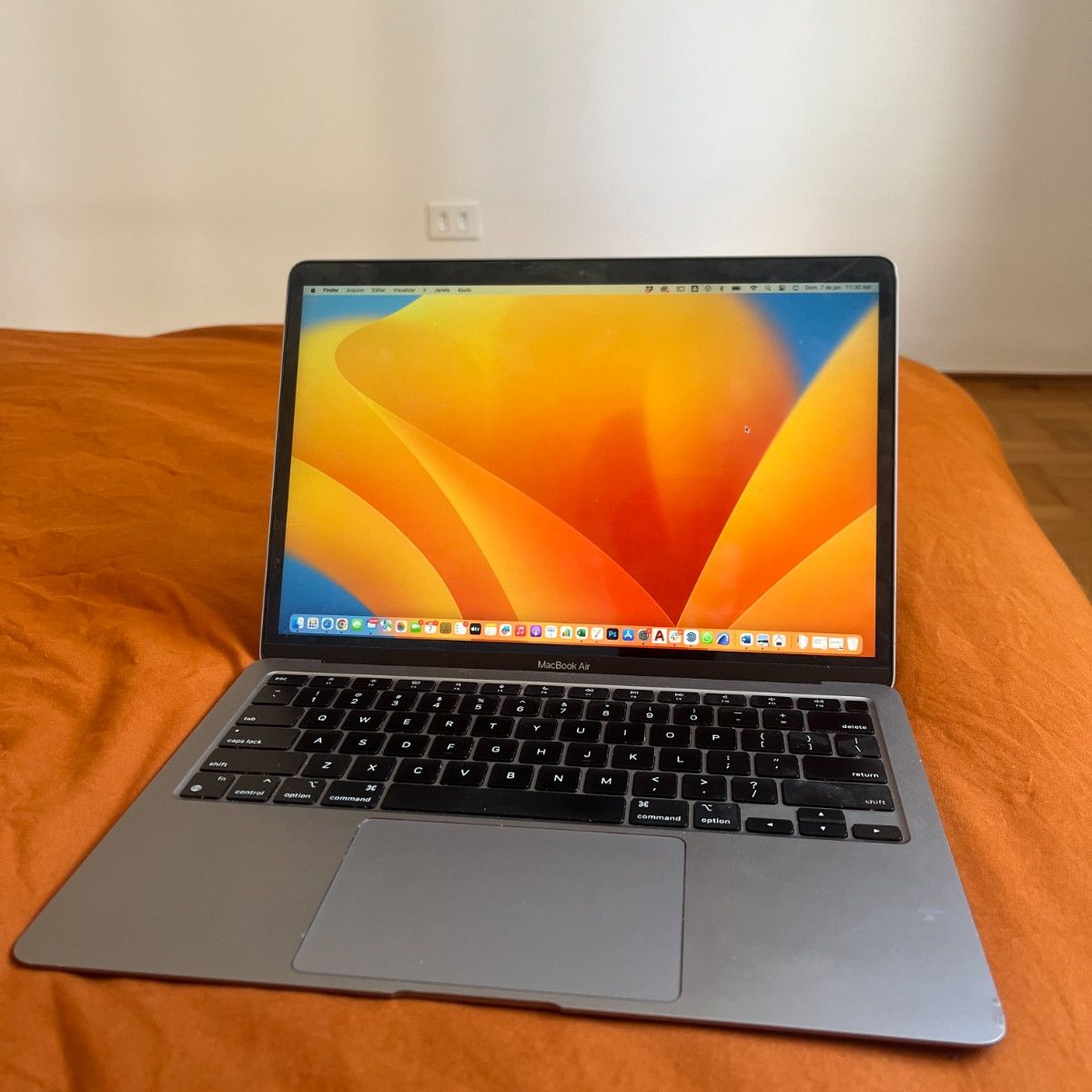 M1 MacBook Air 13インチ8GB 256GB 2020 Macbook Air Apple M1 8GB de RAM SSD 256 GB Tela de Retina 13