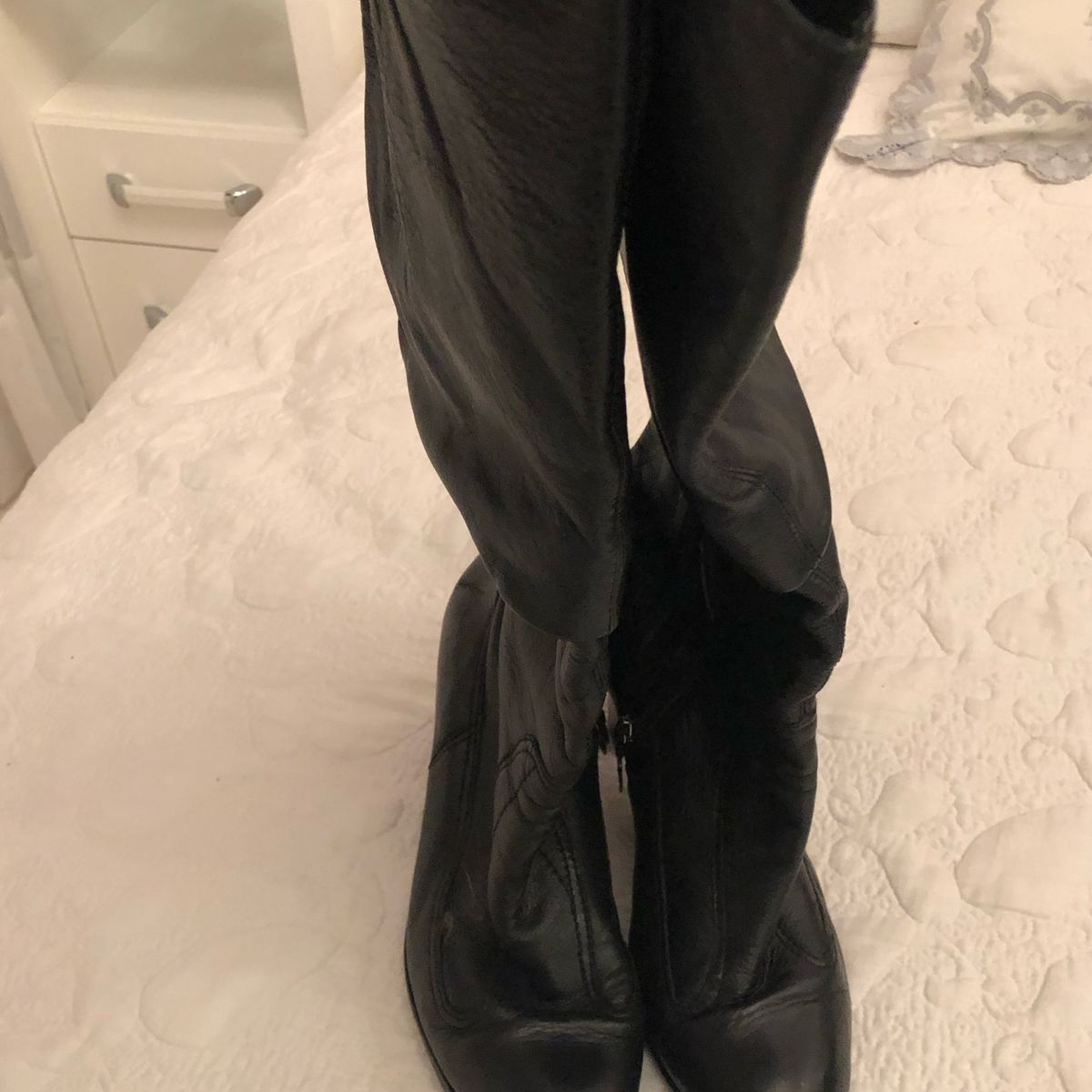 bota cano longo schutz
