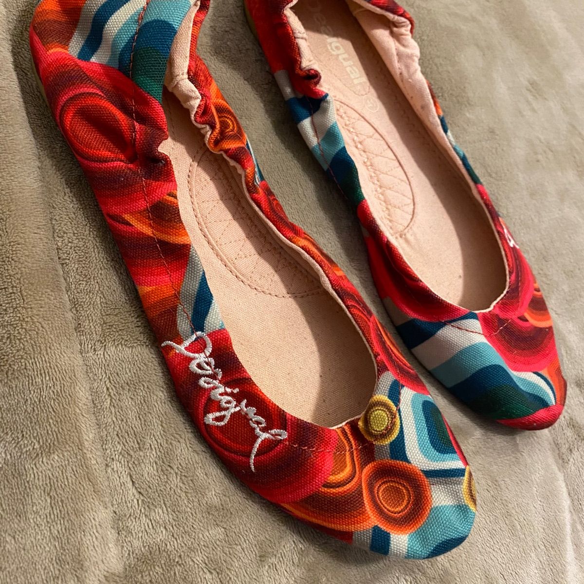 Ballerine discount desigual femme