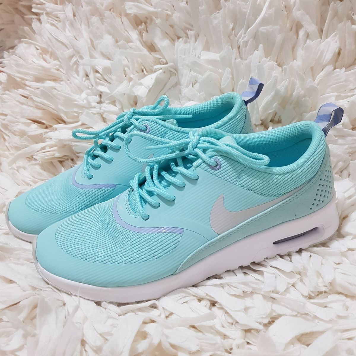 Tenis Nike Air Max Azul Tiffany Tenis Feminino Nike Usado Enjoei