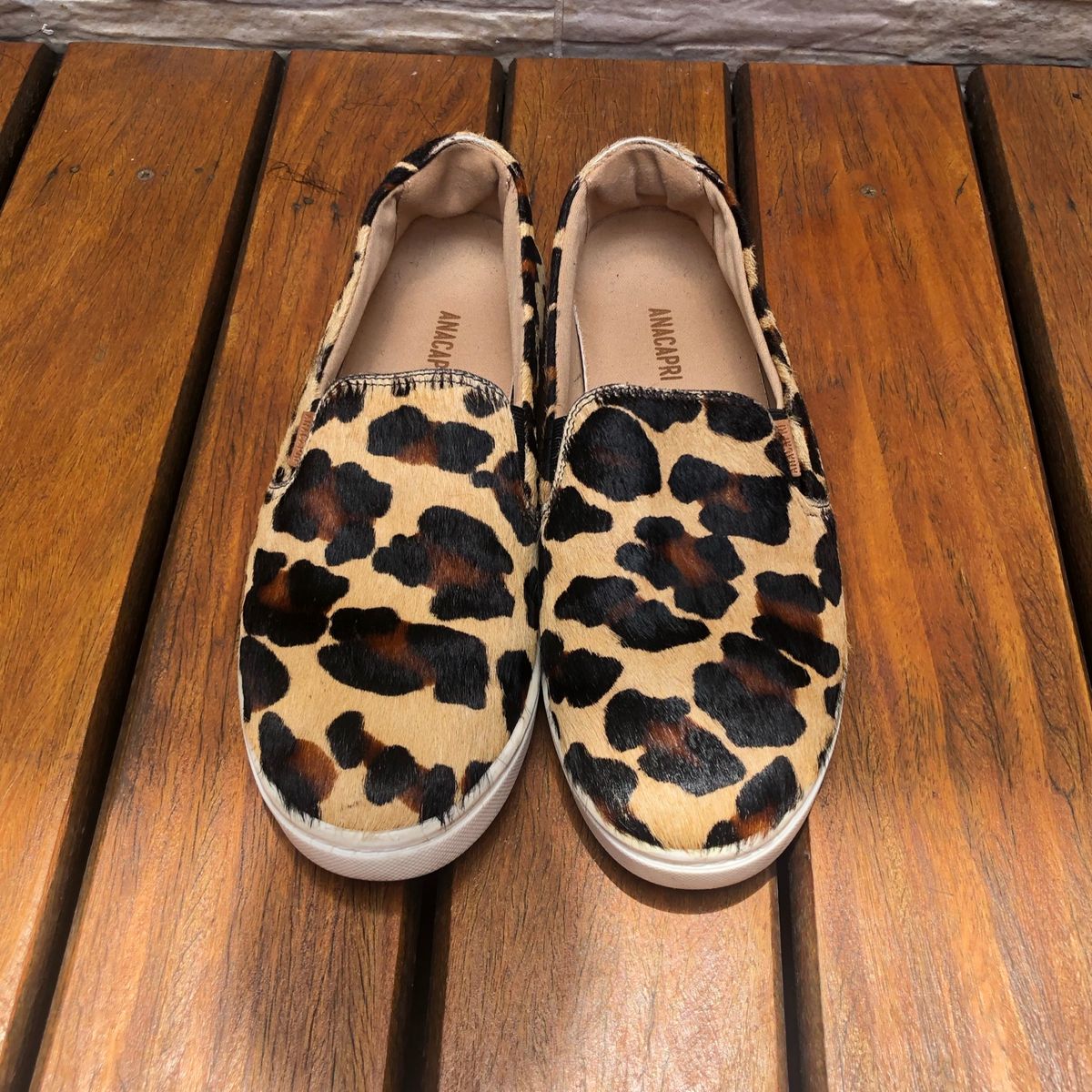 slip on oncinha anacapri