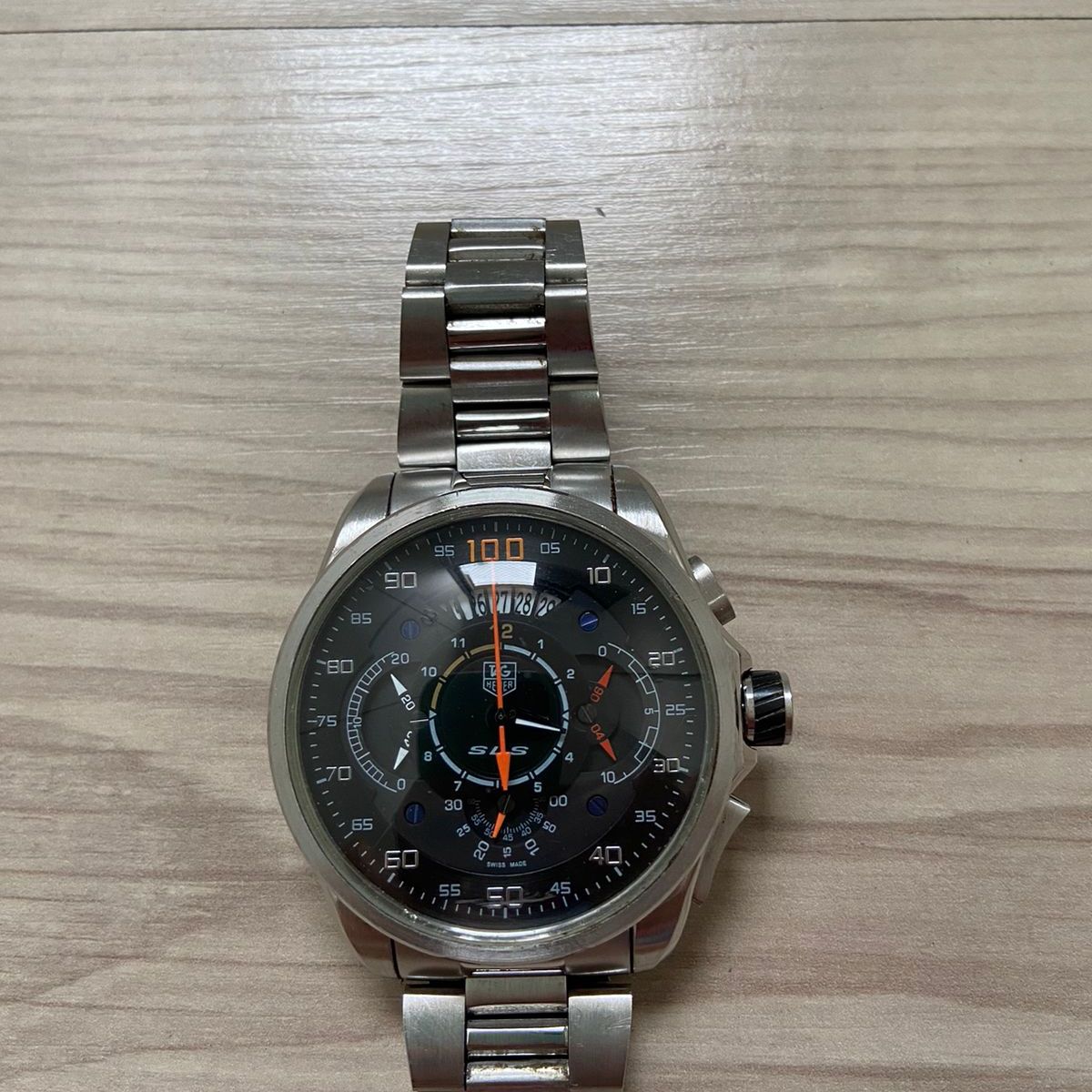 Rel gio Tag Heuer Carrera Sls Mercedes Benz Masculino Usado