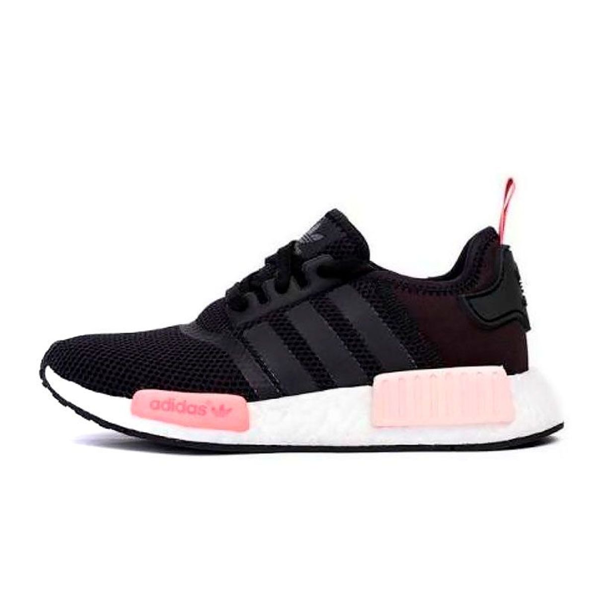 adidas nmd preto com rosa