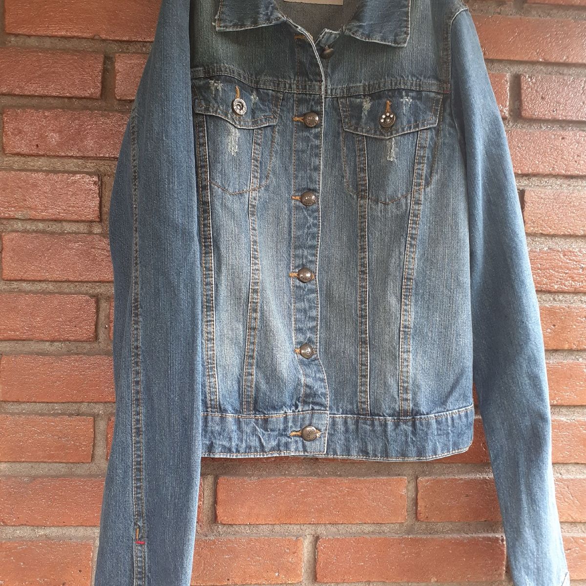 Jaqueta store jeans darlook