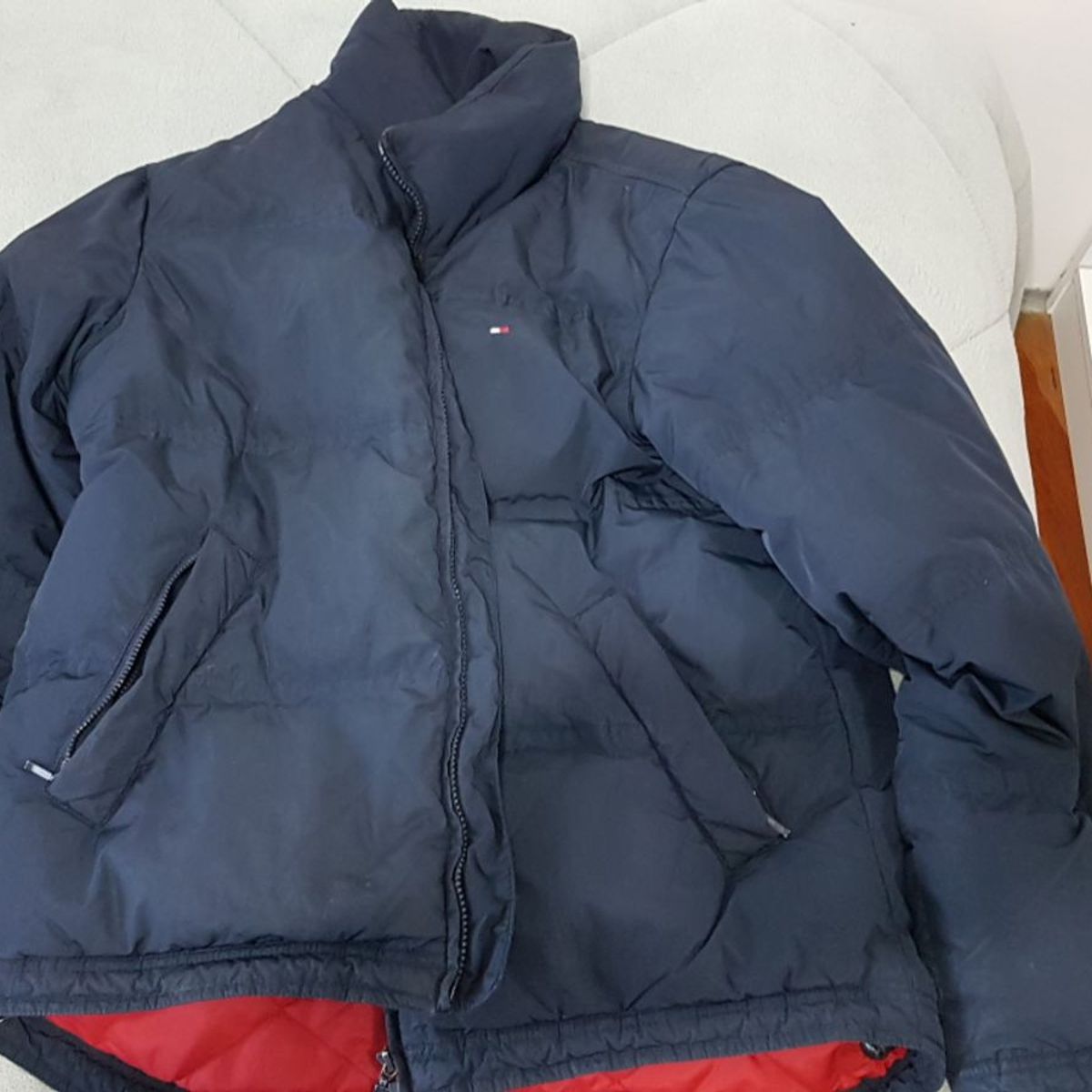 jaqueta tommy hilfiger feminina pena de ganso