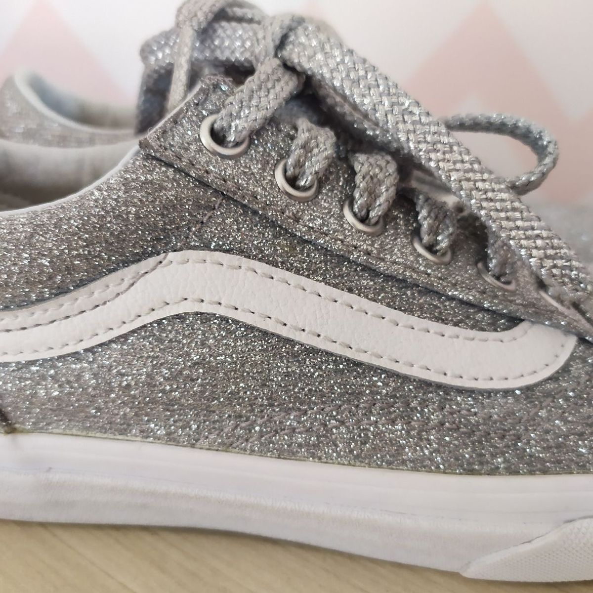 Tenis vans best sale feminino glitter