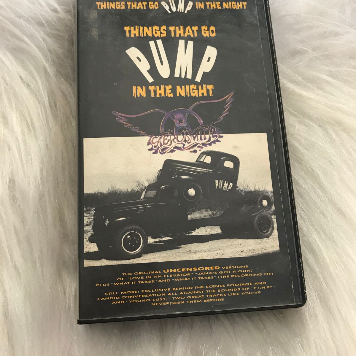 Vhs Aerosmith Things That Go Pump In The Night | Vhs