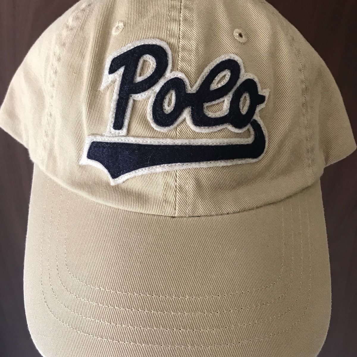 boné polo letreiro