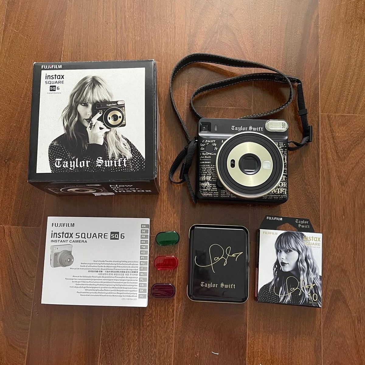 ミュージシャン Fujifilm instax SQUARE SQ6 Taylor Swift Instax Square Sq6 - Taylor Swift | Polaroid Instax Usado 88859238