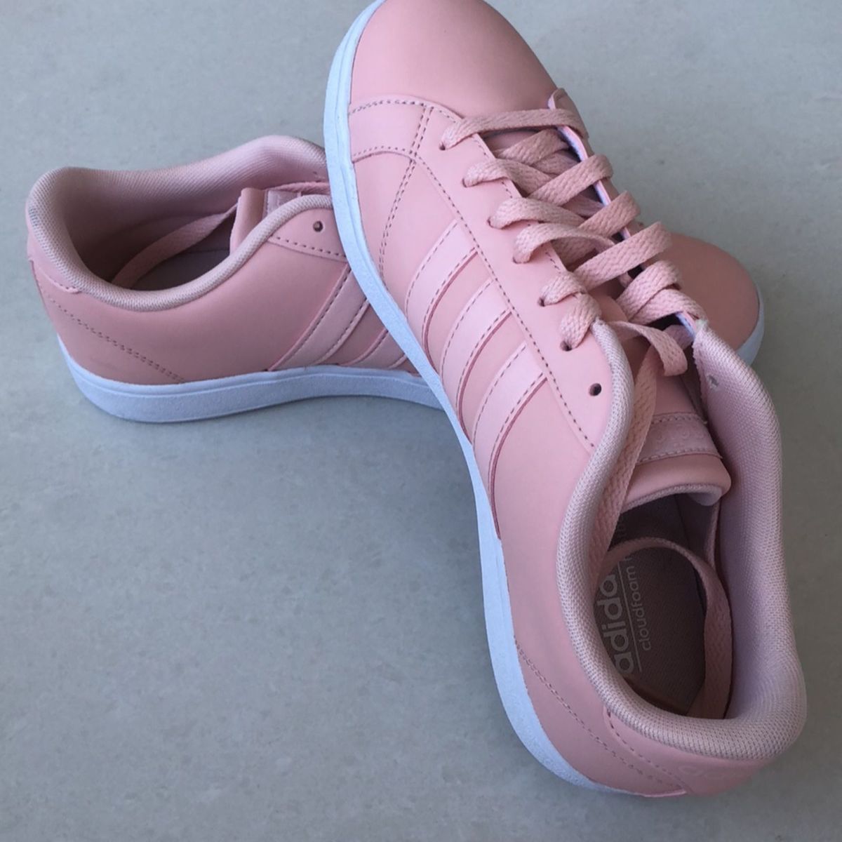 tenis adidas feminino rosa bebe