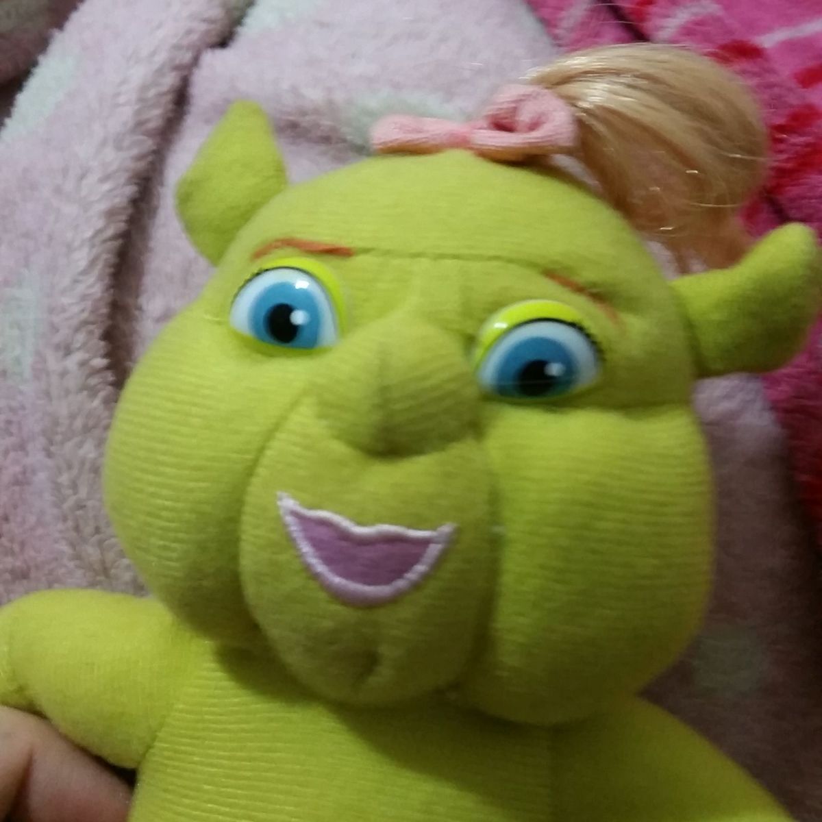 Bebe Felicia De Pelucia Filha Do Shrek Usada Semi Nova Pelucia Usado Enjoei