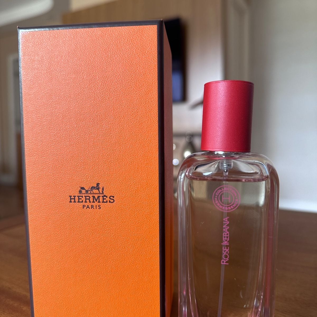 Hermès - Rose Ikebana Edt - 95ml | Perfume Feminino Hermès Usado