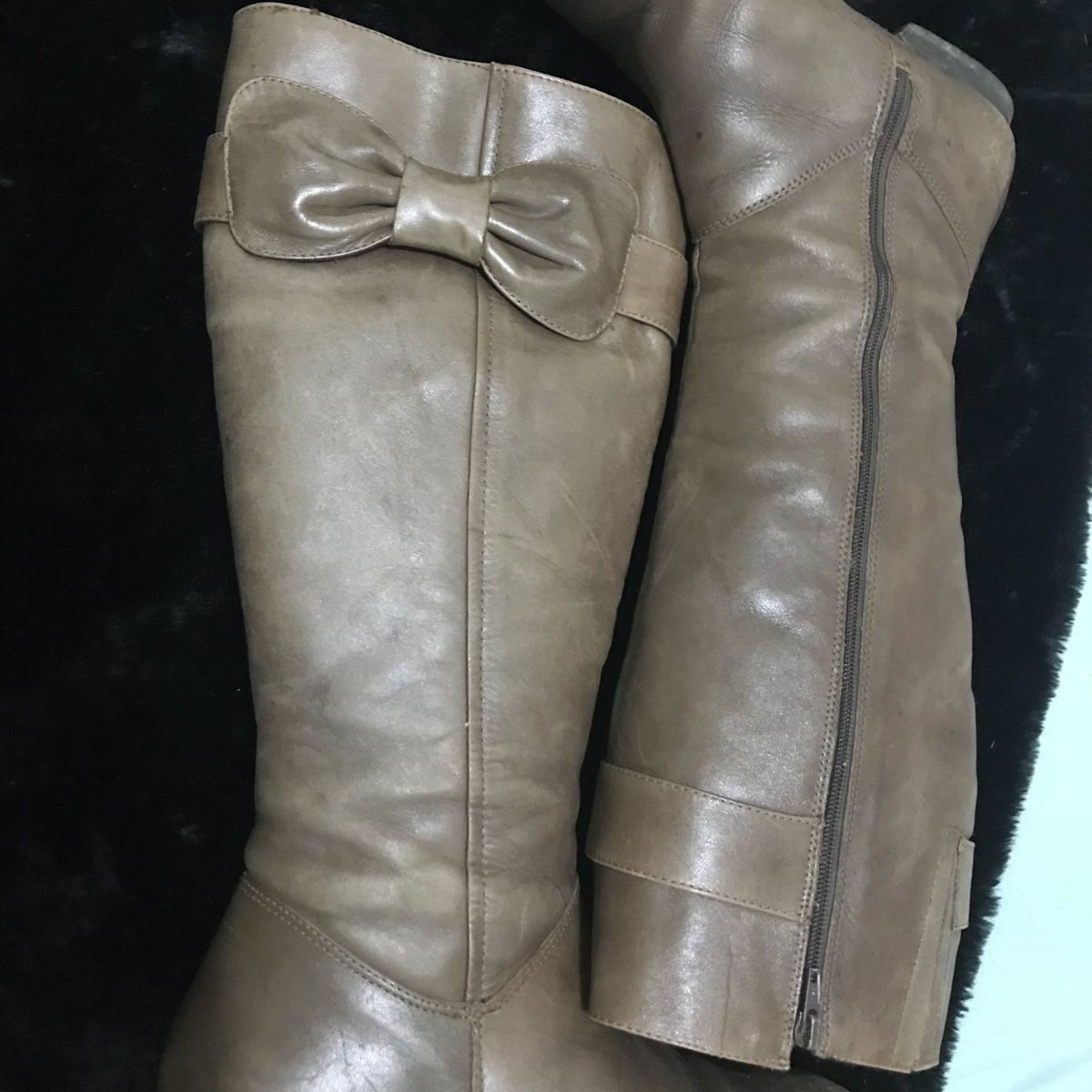 botas femininas cano longo passarela