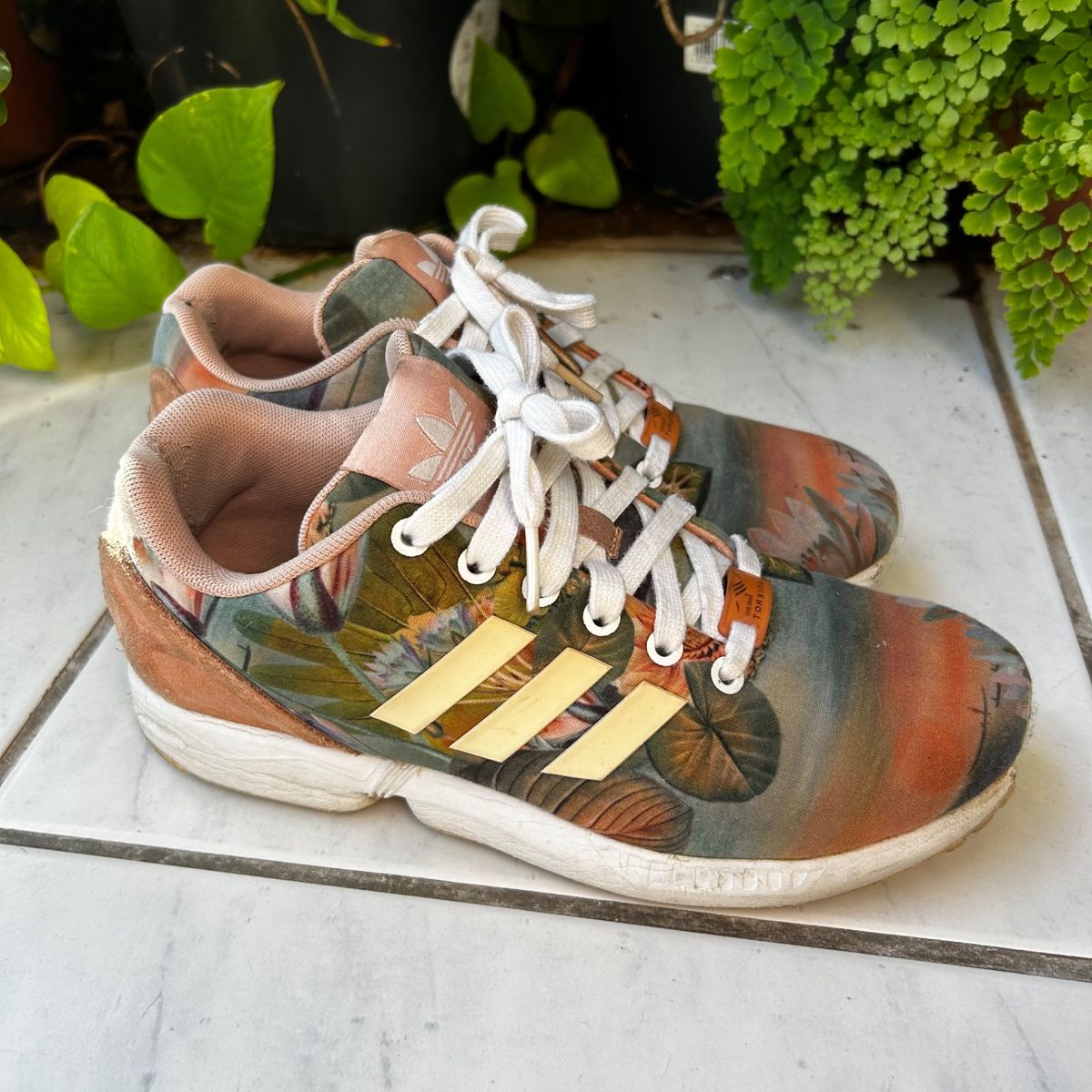 T nis Adidas Torsion Zx Lux Farm T nis Feminino Adidas Usado 87269140 enjoei