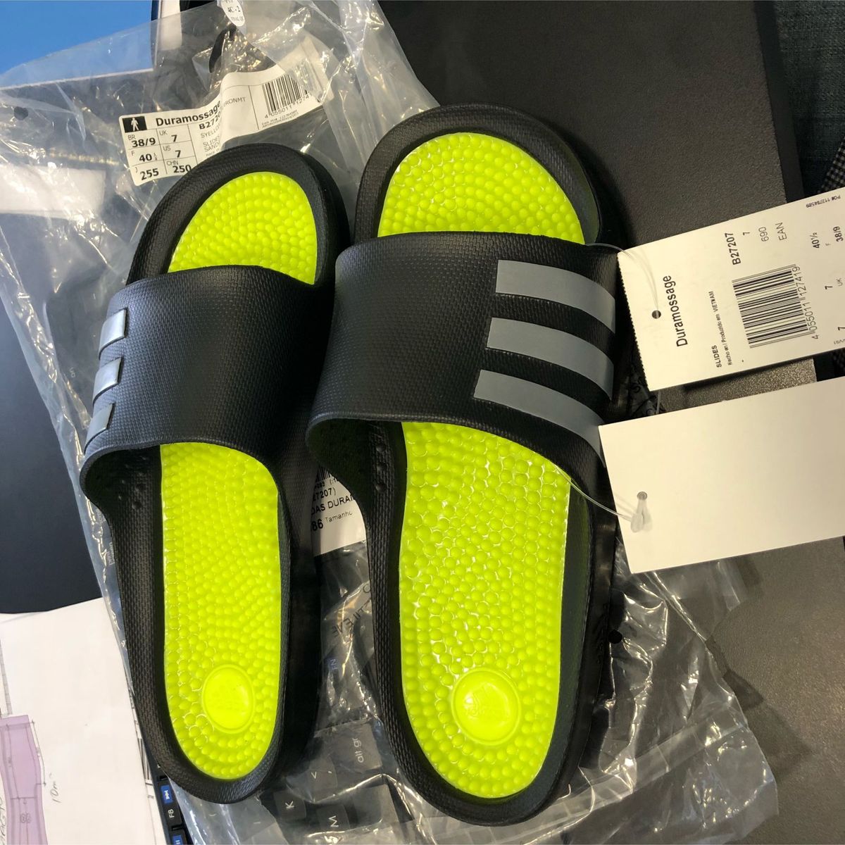 chinelo adidas duramossage