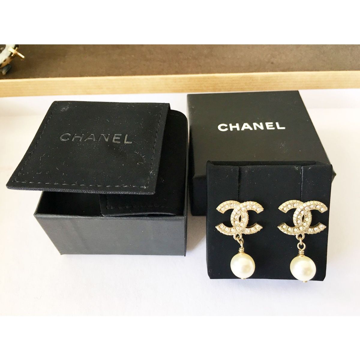Dwell The above Potential Brinco Chanel Original | Jóia Feminina Chanel Usado 29837399 | enjoei