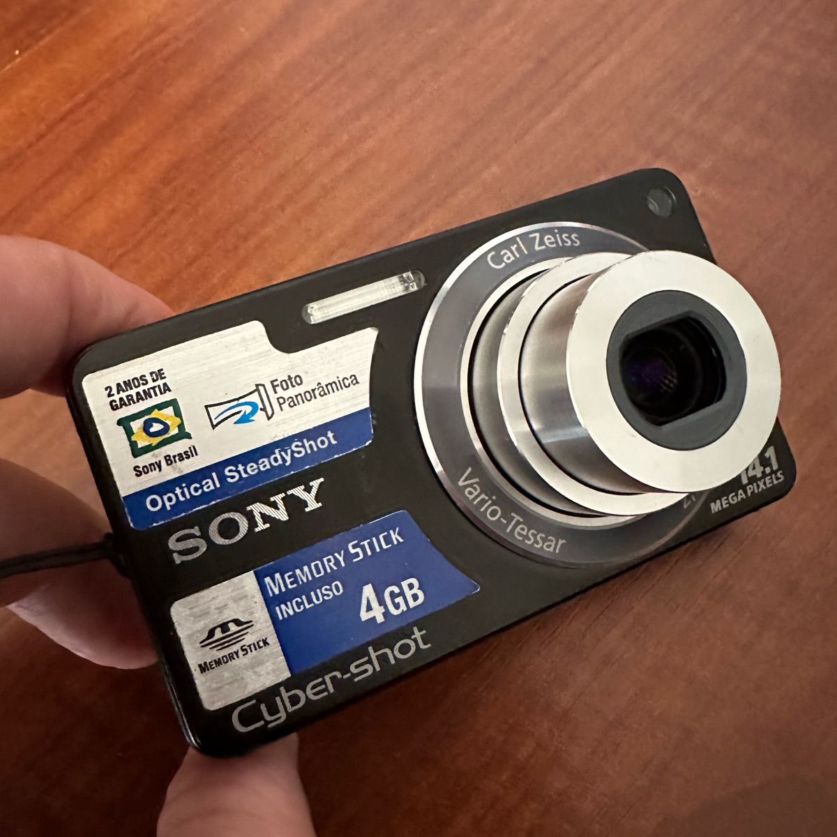 Cyber-shot　DSS-w350（SONY） Câmera Digital Sony Cyber-Shot 14,1 MP HD DSC-W350 com o