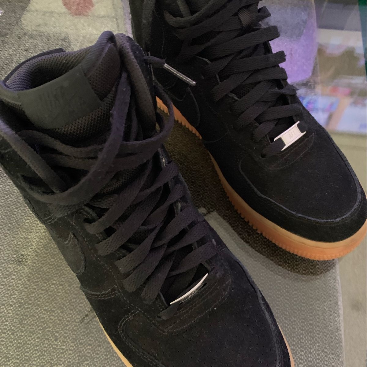 tenis nike camurça preto