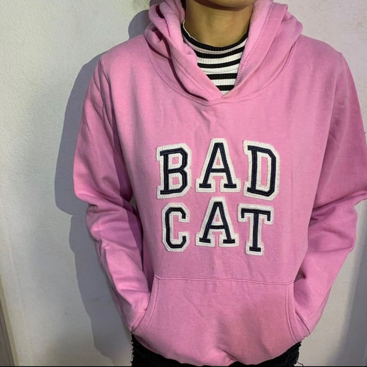 Moletons masculinos e femininos Bad Cat, moletom Harajuku