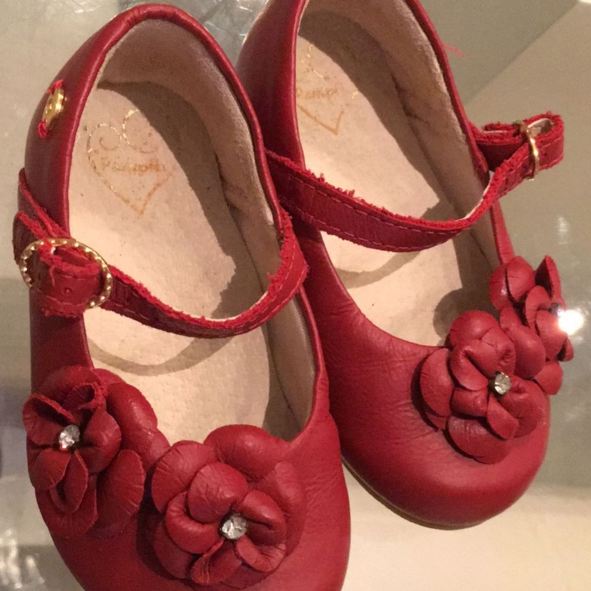 sapato vermelho pampili