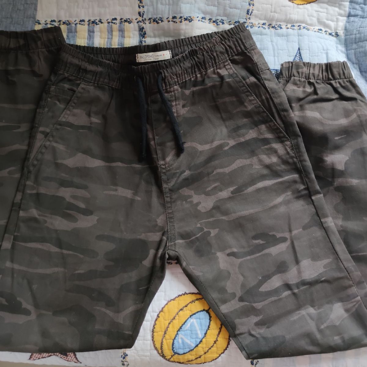 calça camuflada infantil riachuelo