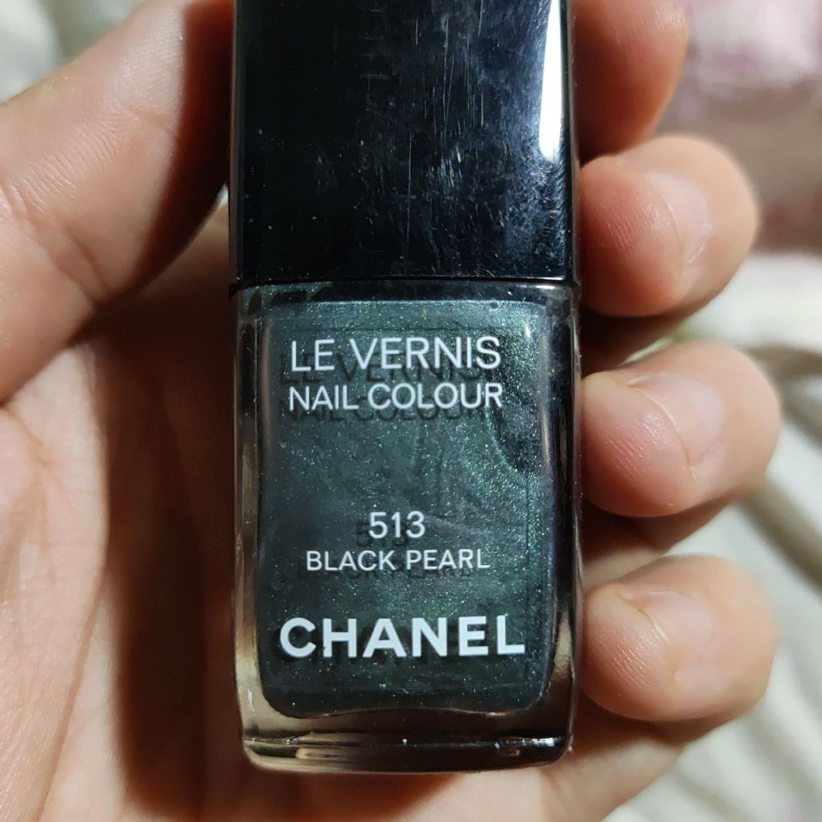 Le Vernis Black Pearl Chanel CHANEL LE GEL COAT Longwear Top Coat