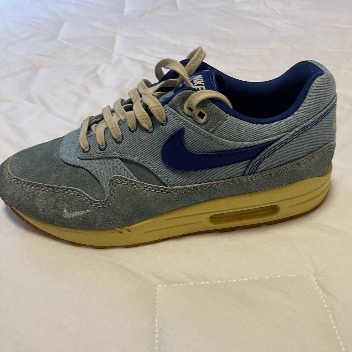 Nike air max 1 store premium mini swoosh blue