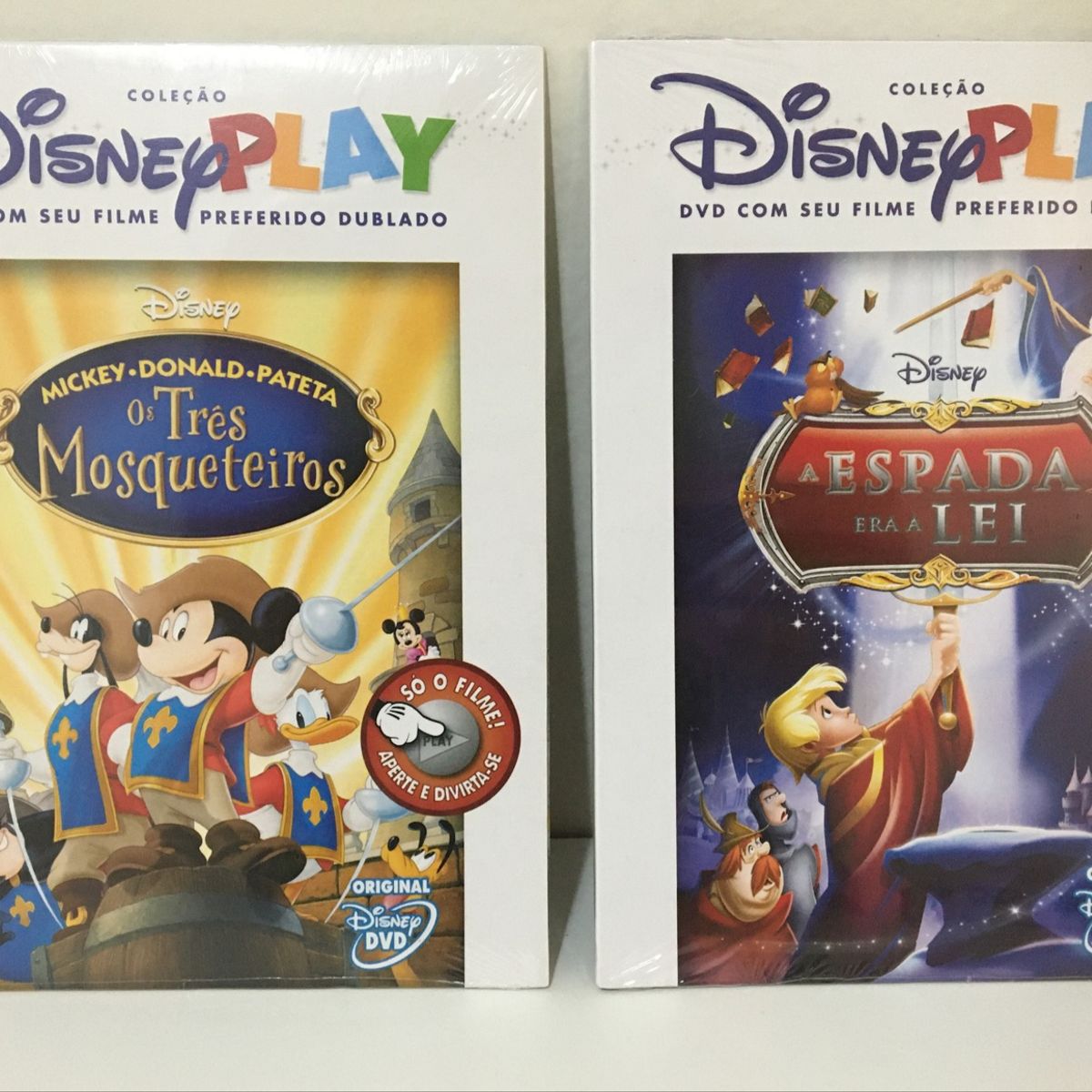 Kit com 2 Dvd Disney!! Lacrado Original! | Disney Nunca Usado