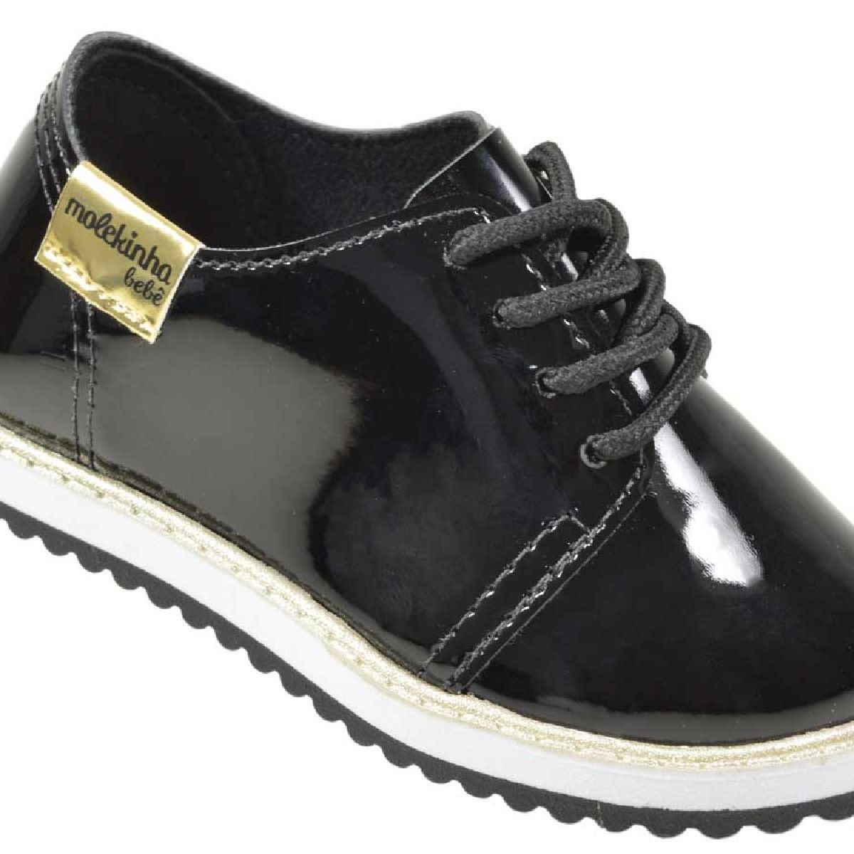 tenis molekinha bebe preto
