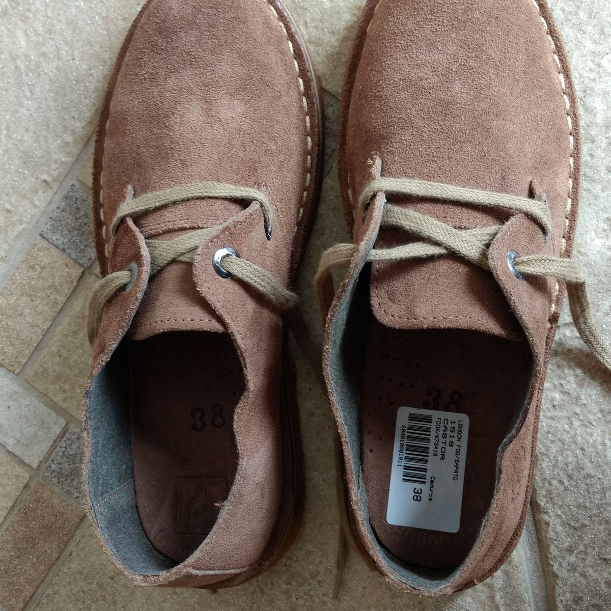 sapato london fog masculino