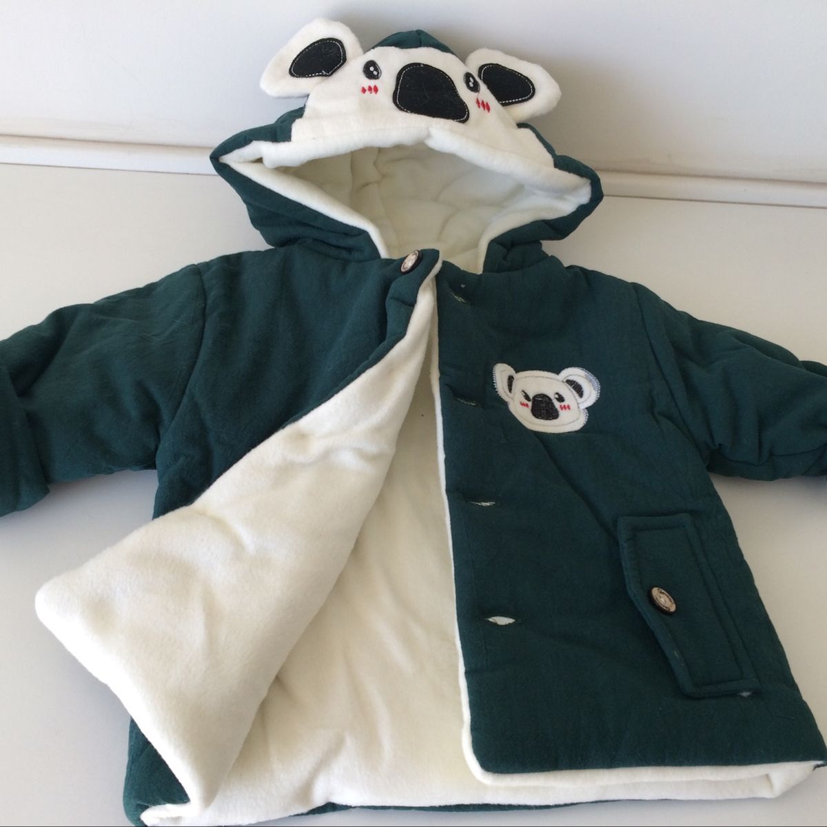 jaqueta infantil forrada