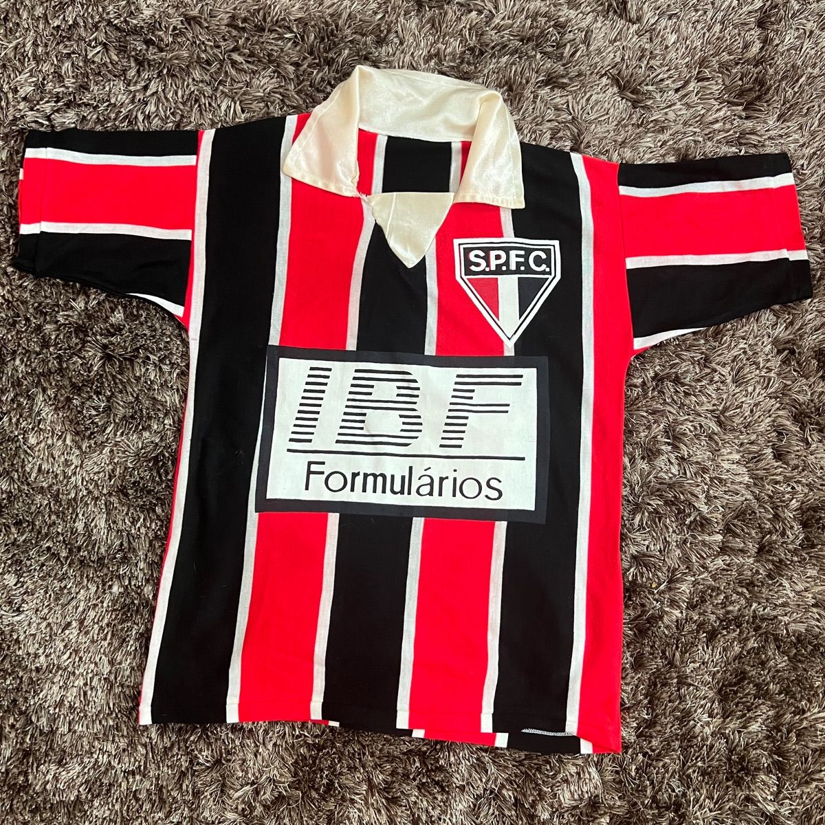 1991 92 Sao Paulo Home Football Shirt M CSS 7 – Football Finery