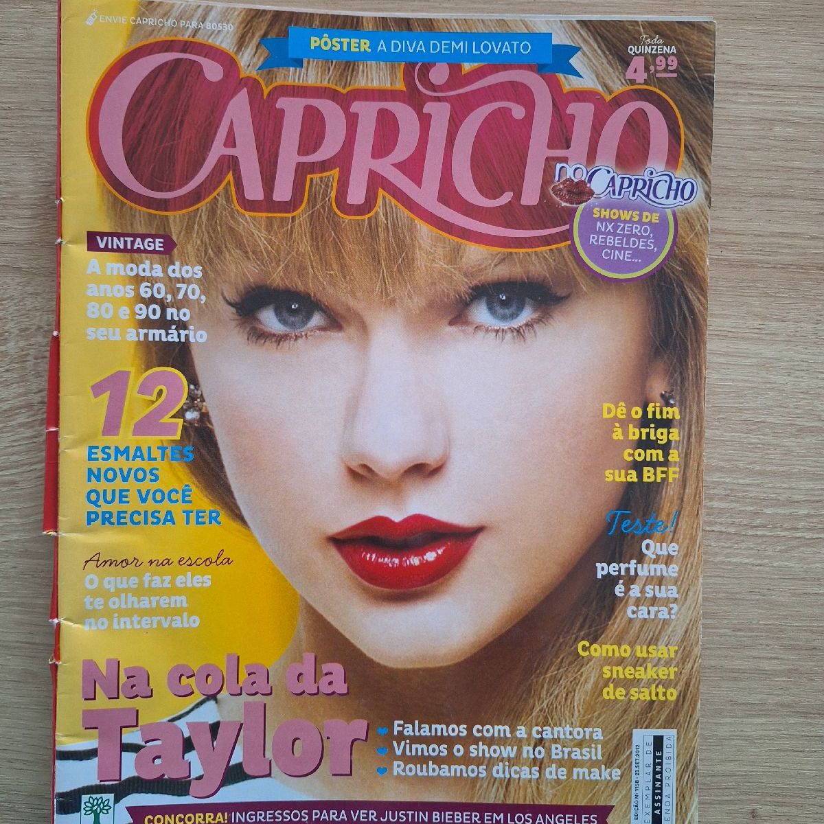 2012 Magazine 女性情報誌 Taylor Nov DELTA SKY Swift