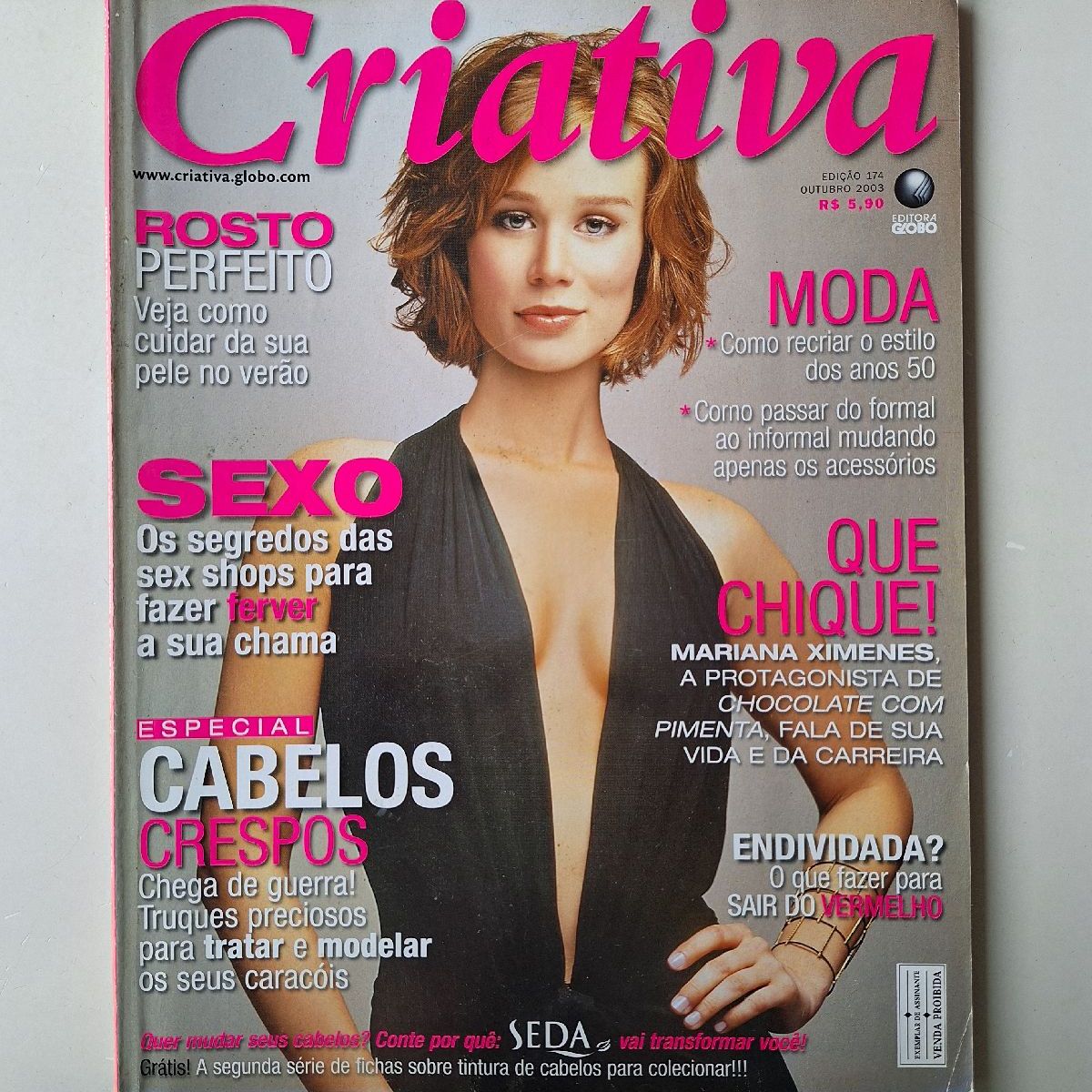 Revista Criativa 174 Mariana Ximenes Maitê Proença Vanessa da Mata |  Criativa Usado 105736707 | enjoei