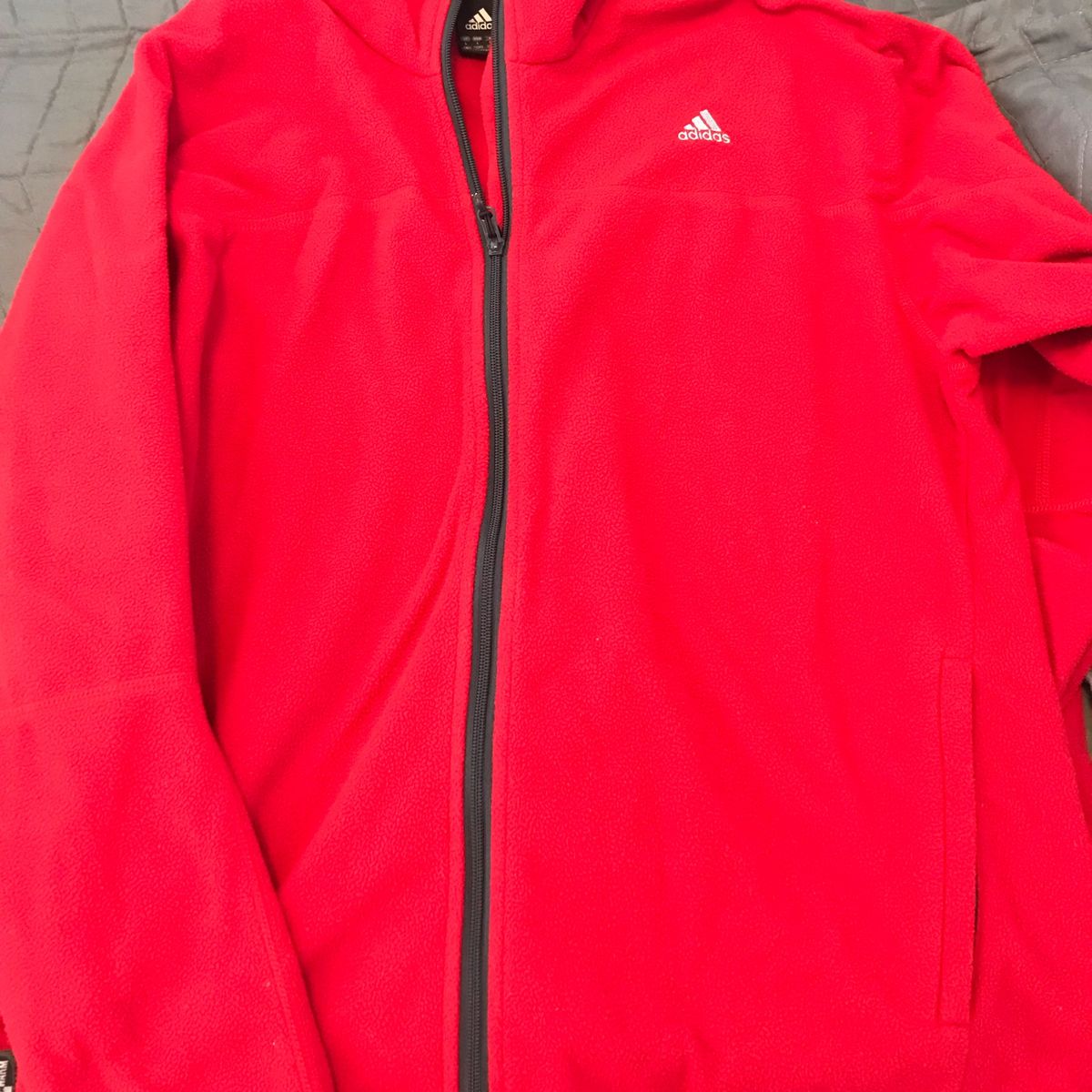 casaco adidas masculino vermelho