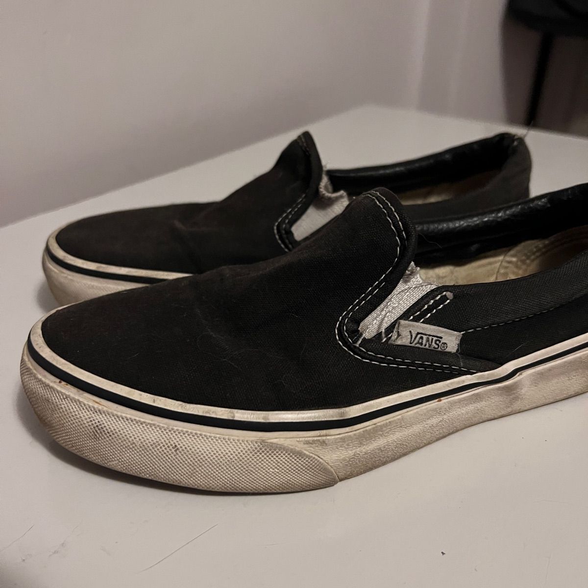 Vans slip store on preto feminino