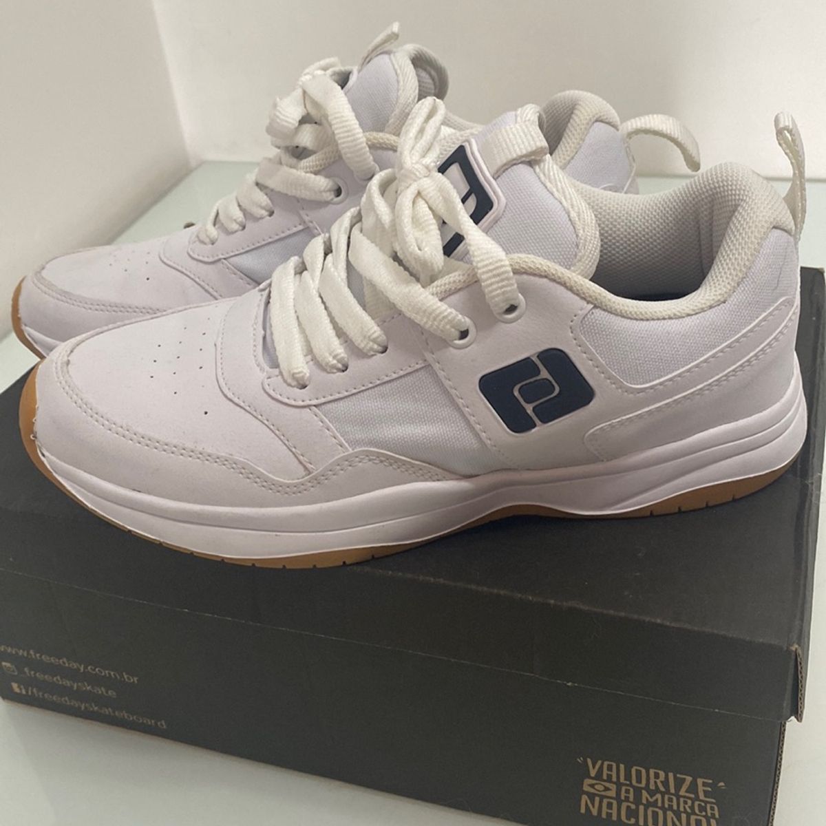 Tênis Freeday Brooklyn Lite Branco 37 Freeday Usado 98501238