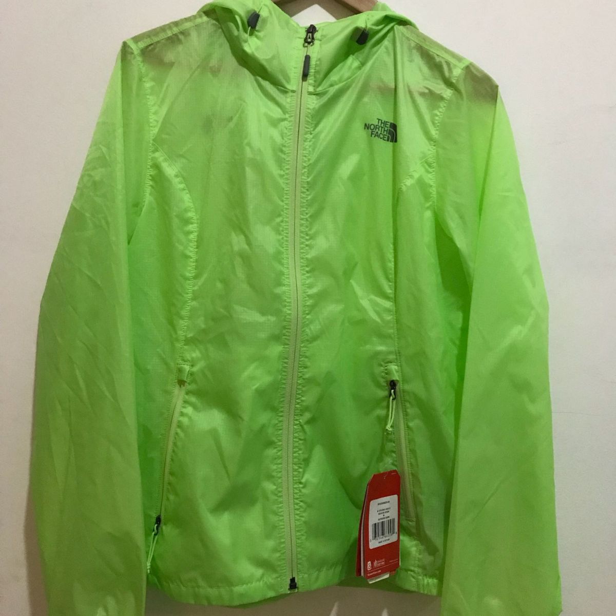 corta vento the north face verde