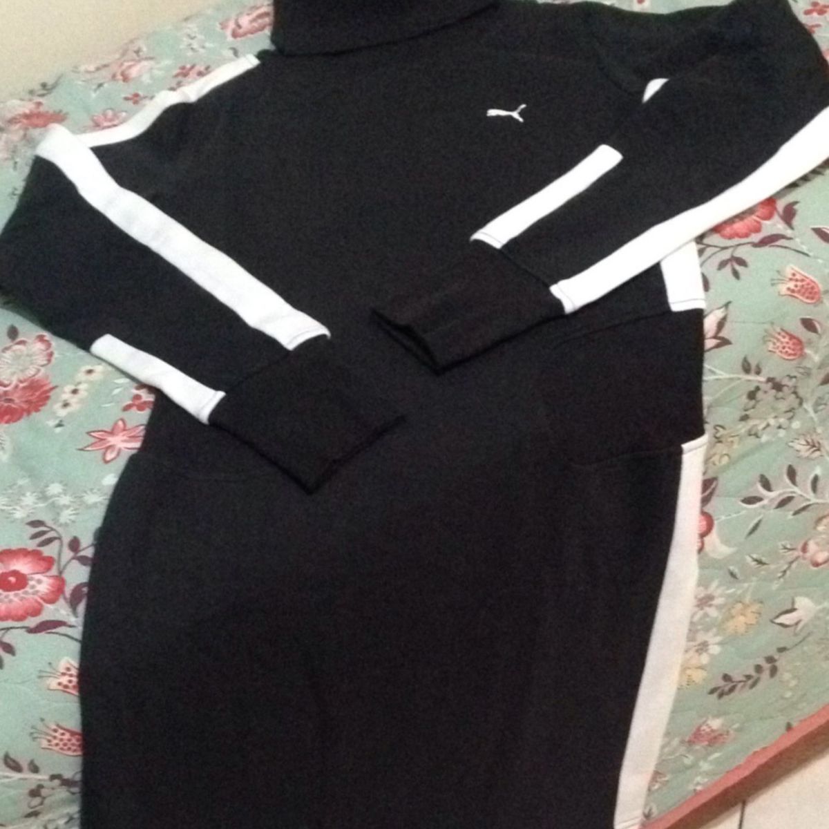 Vestido Moletom Pumas | Vestido Feminino Puma Nunca Usado 15303511 | enjoei
