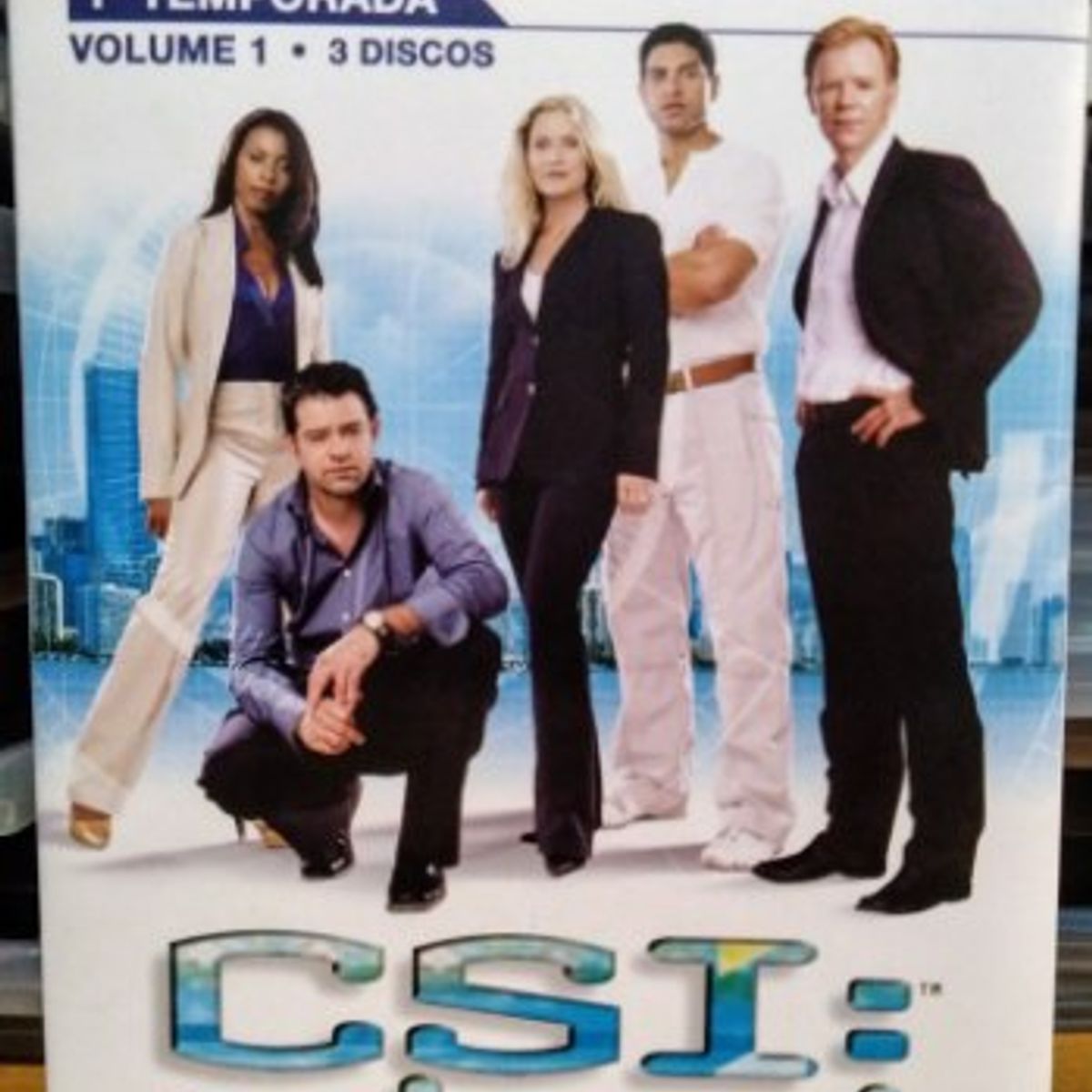 Csi Miami - Primeira Temporada Volume 1 - 3 Dvds Série Legendada