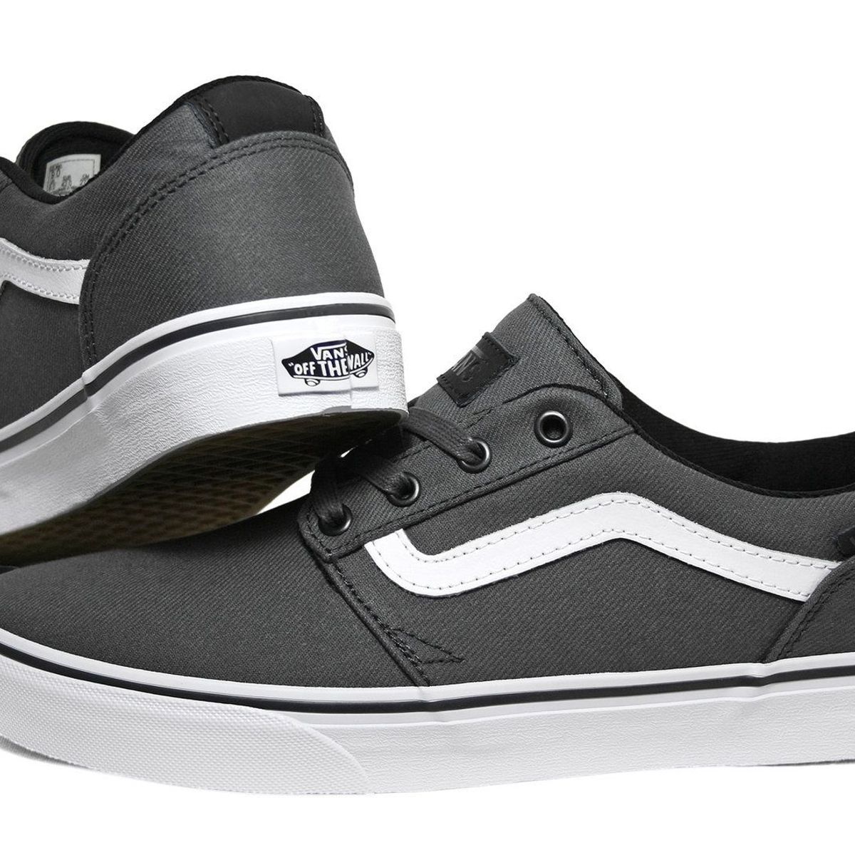 tênis vans chapman stripe preto