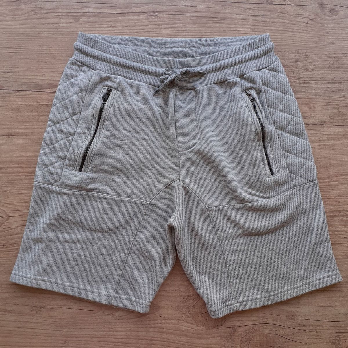 bermuda moletom blue steel