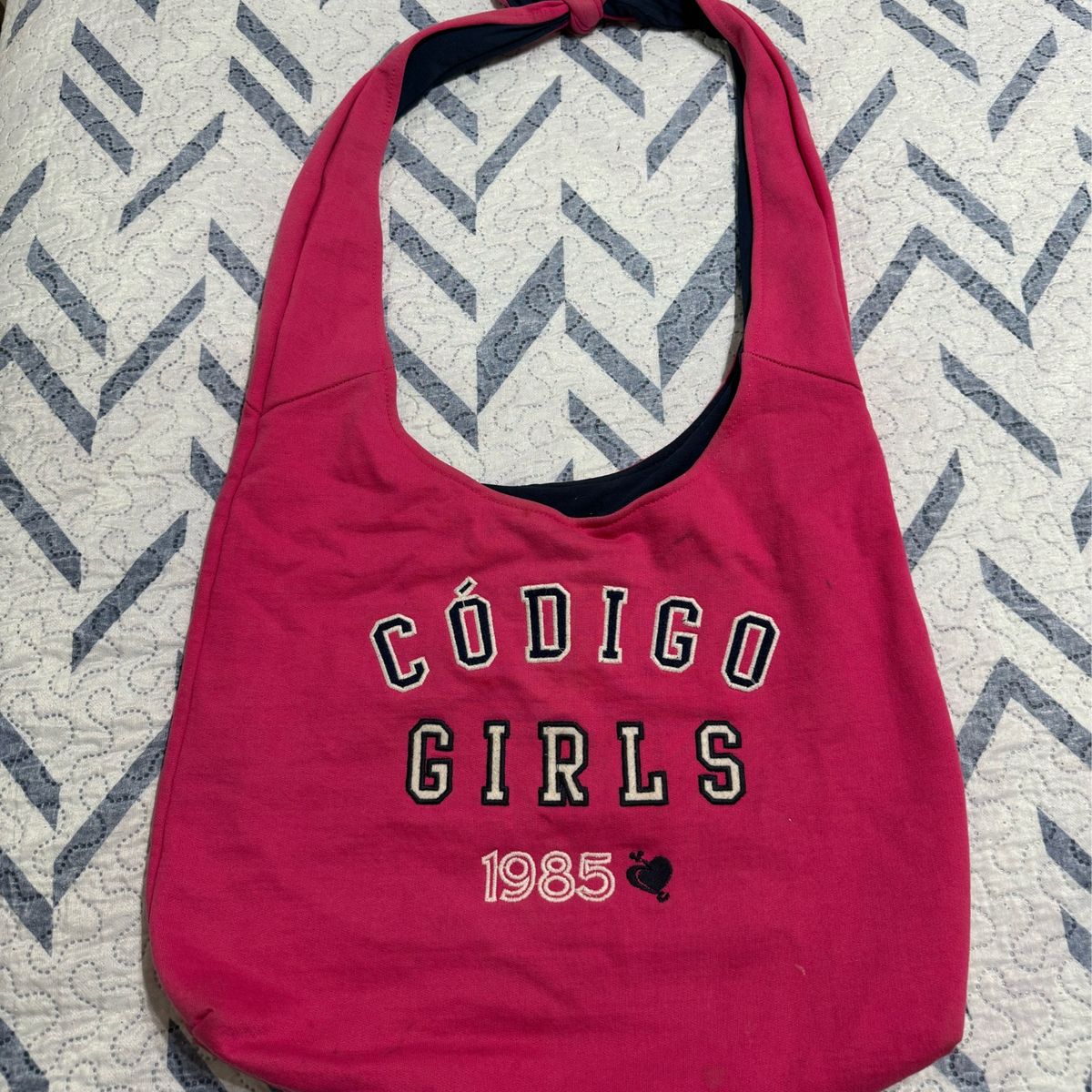 Bolsa Código Girls Tecido| Bolsa de Ombro | Código Girls Usado
