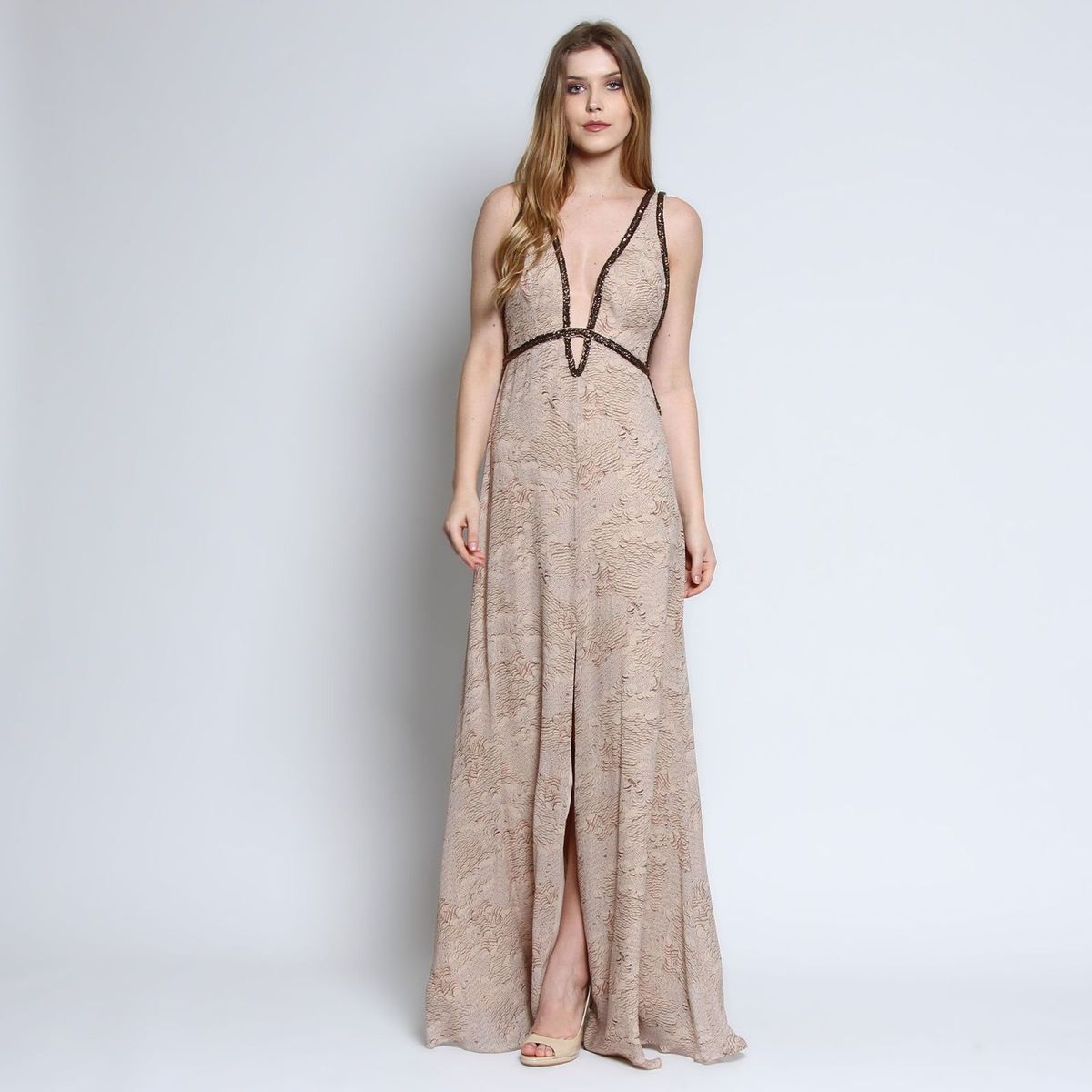 vestido de festa animale